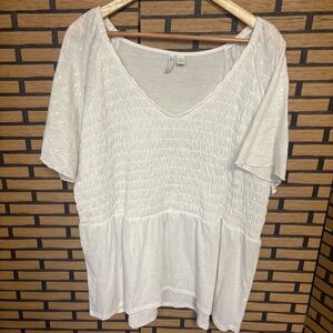 Cato White Top Size 18/20W